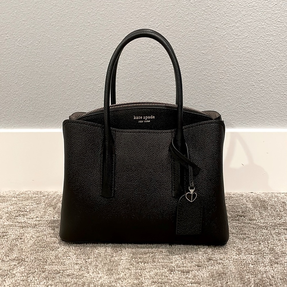 Kate Spade New York - Margaux Leather Zip Medium Satchel Bag